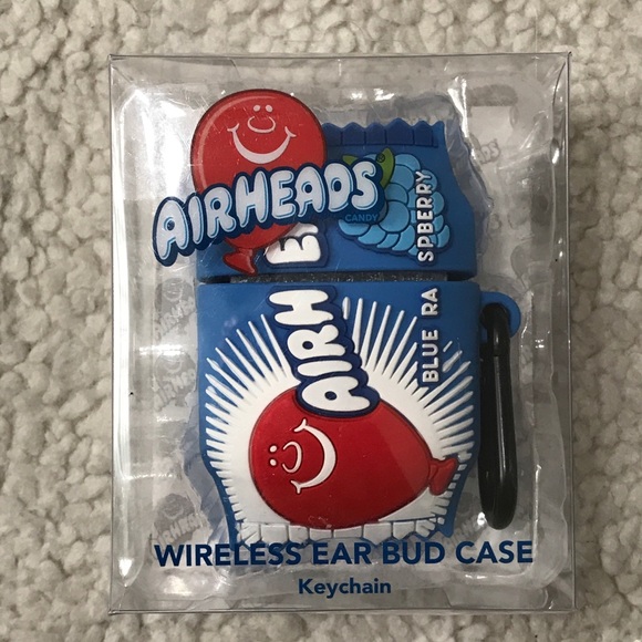 AirHeads Candy Earbud Case Cover Silicone Compatible with Apple AirPods - Picture 1 of 6